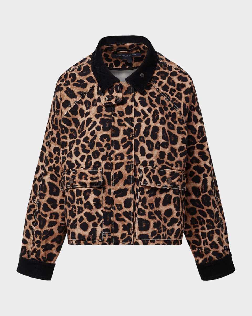 Exclusive Arlo Leopard Chore Jacket